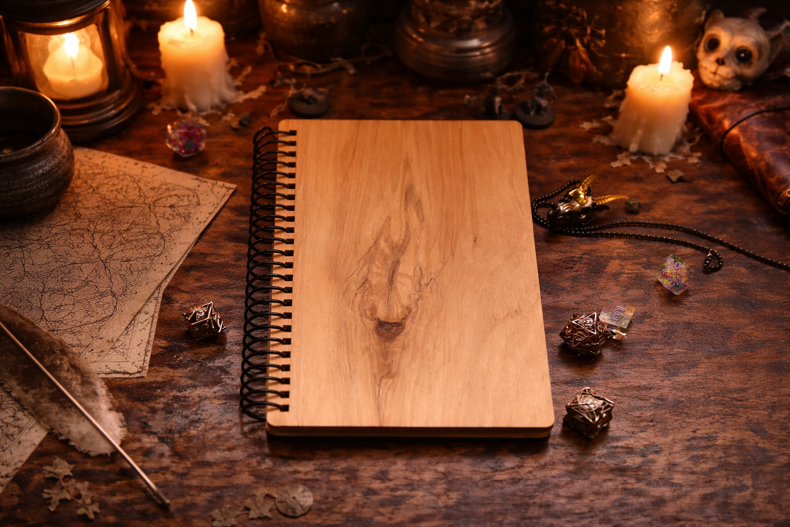 Fantasy RPG Notebook: Game Session Journal, DnD Gift.