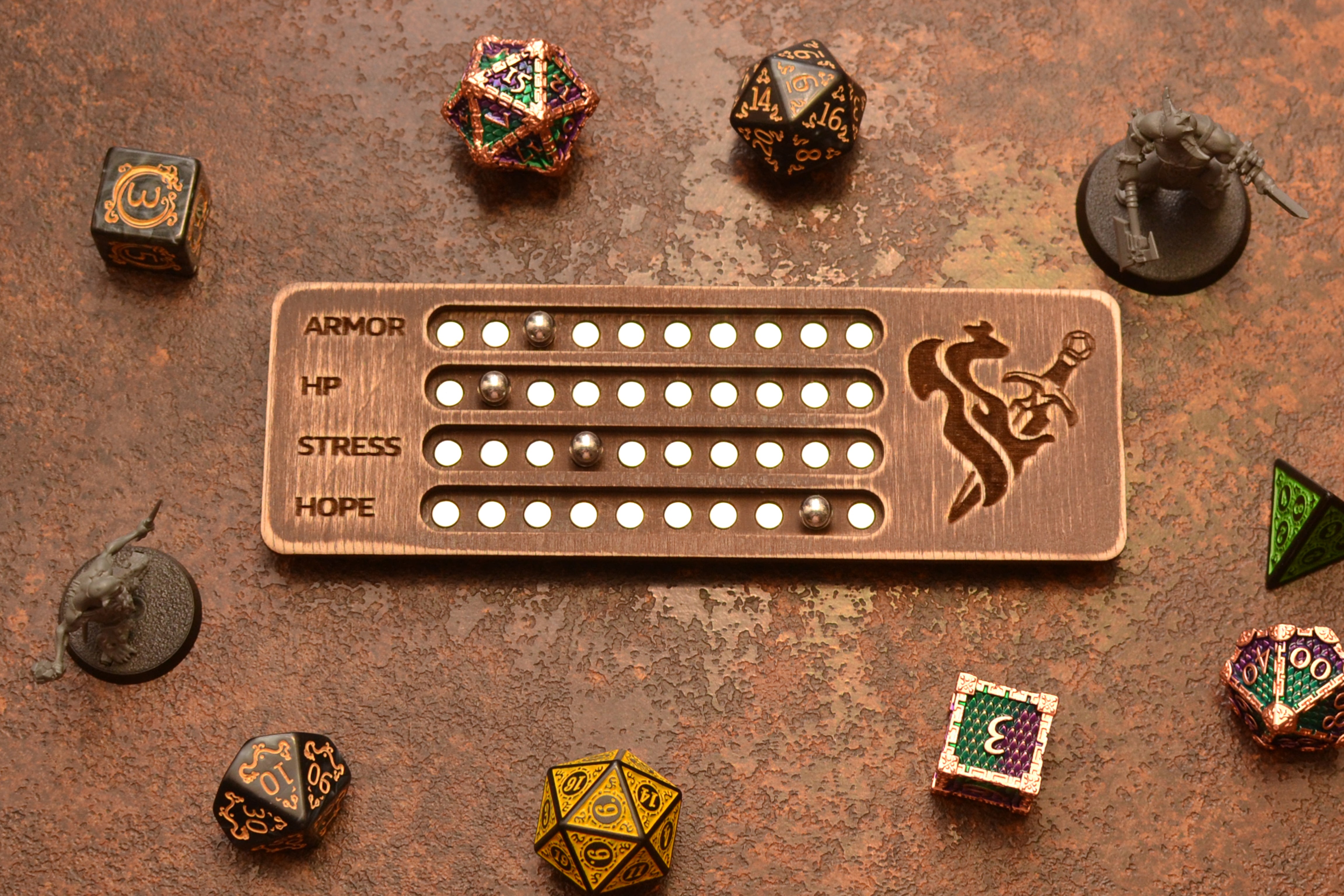 Daggerheart Magnetic Tracker