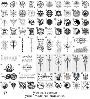 Dungeons and Dragons. DnD. Dice holder 7 set, Personalized Dice Box. Custom dice tray. Wood Dice Storage.