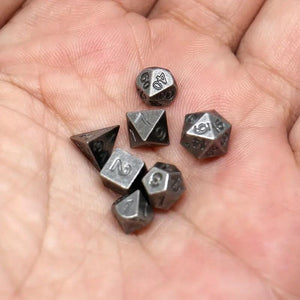 Wooden box for Mini Metal Dice Set. Dice Box Dungeons & Dragons. Mini Dice Collectors Case. DnD gifts ideas.